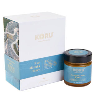 KORU MGO 500+ Mānuka med — 250 g + MGO 300+ krém darček zdarma