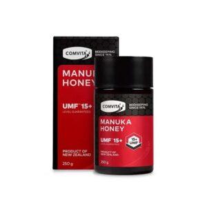 Comvita UMF 15+ Mānuka med — 250 g + UMF 5+ med — 500 g darček zdarma