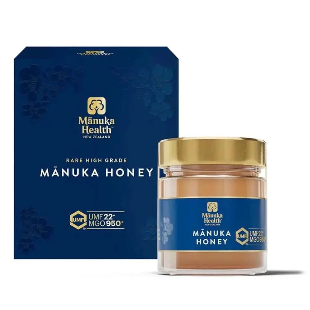 Manuka Health MGO 950+ med — 250 g + MGO 263+ med — 500 g darček zdarma