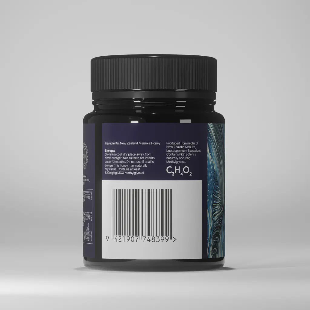 Platinum súprava Mānuka medov — UMF 15+ & UMF 10+ (2 × 250 g) – Obrázok 4