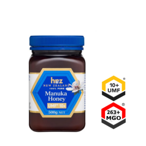 HNZ UMF 10+ & UMF 5+ súprava Mānuka medov — 2 × 500 g (1 kg)