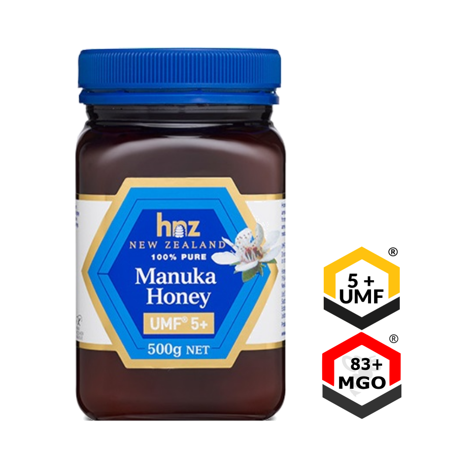 HNZ UMF 10+ & UMF 5+ komplet Mānuka meda — 2 × 500 g (1 kg) - Image 2